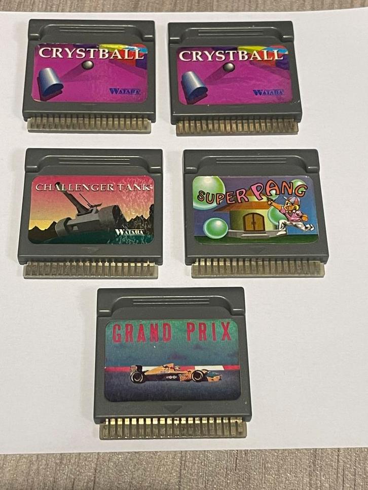 Watara Supervision spellen (5 stuks), Spelcomputers en Games, Spelcomputers | Overige, Ophalen of Verzenden