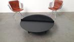 Serax design Bea Mombaers salontafel leer staal zwart, Antiek en Kunst, Ophalen