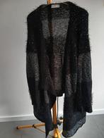 Sheego vest maat 56-58 met glitter en pailletten, Zwart, Trui of Vest, Sheego, Ophalen of Verzenden
