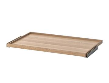 2 stuks: Ikea Uitrekbare plank 100*58 / Eiken beschikbaar voor biedingen