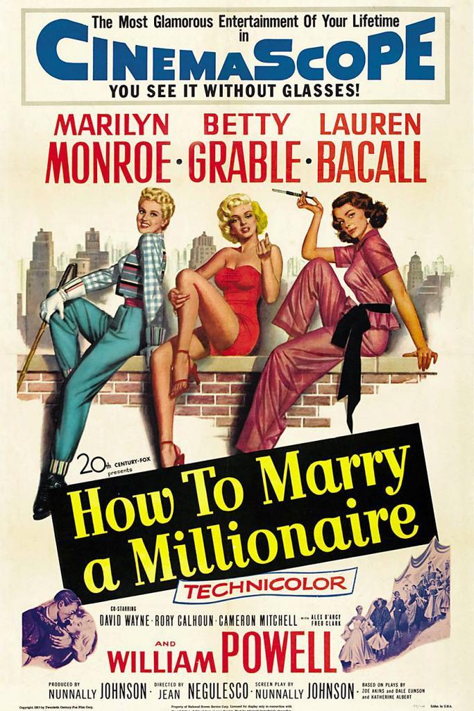 3)How to Marry a Millionaire, Marilyn Monroe, Lauren Bacall., Cd's en Dvd's, Dvd's | Klassiekers, Zo goed als nieuw, Komedie, 1980 tot heden