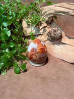 Rode Agaat ei, Verzamelen, Mineralen en Fossielen, Ophalen of Verzenden, Mineraal