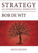 Strategy, An International Perspective, Ophalen of Verzenden, Zo goed als nieuw, WO, Bob de Wit