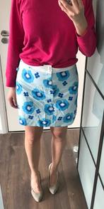 O'Bleu wit turquoise bloemenrok rok strand rok surf rok M, Maat 38/40 (M), Blauw, Nieuw, Ophalen of Verzenden