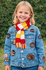 Oeteldonks spijkerjasje maat 134, Ophalen of Verzenden, Nieuw, Meisje, Jas