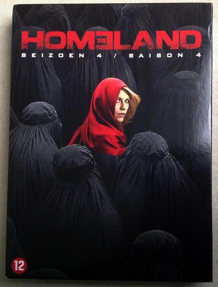 Homeland Seizoen 4 (4dvd), Cd's en Dvd's, Blu-ray, Gebruikt, Tv en Series, Verzenden
