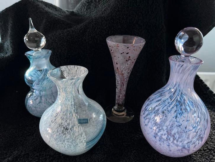 Caithness Vaasjes - Set van 4, Antiek en Kunst, Antiek | Vazen, Ophalen of Verzenden