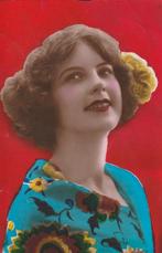 MEISJE JURK JAREN 20 ZEER MOOIE OUDE KAART KK87, Verzenden, 1920 tot 1940, Gelopen, Overige thema's