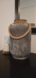 Leuke glazen vaas, Huis en Inrichting, Woonaccessoires | Vazen, Ophalen, Overige kleuren, Minder dan 50 cm, Glas