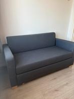 UITSCHUIFBARE SOLSTA SLAAPBANK - IKEA DONKERBLAUW (Z.G.A.N.), Ophalen, Zo goed als nieuw, Tweepersoons, 200 cm