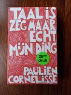 w1 Taal is zeg maar echt mijn ding - Paulien Cornelisse, Boeken, Ophalen of Verzenden, Zo goed als nieuw, Paulien Cornelisse, Anekdotes en Observaties