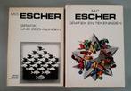 Twee boeken met werken van Escher, Ophalen of Verzenden