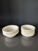 Wedgwood Edme, pap - en compote schaaltjes - Als Nieuw., Ophalen of Verzenden, Wedgwood, Aardewerk, Schaal of Schalen