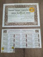 Peruvian Transport Corporation Limited 6% USD 100, Ophalen, 1950 tot 1970, Obligatie of Lening