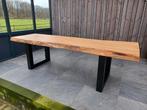 Eiken boomstam tafel, Nieuw, Ophalen of Verzenden