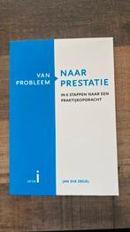Jan Dik Zegel - Van probleem naar prestatie, Ophalen of Verzenden, Zo goed als nieuw, Jan Dik Zegel, Nederlands