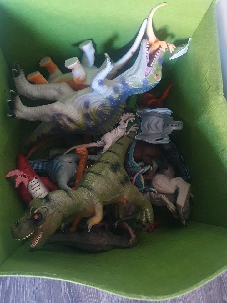 Dinosaurus Speelgoed Verzameling jurassic world, Kinderen en Baby's, Speelgoed | Actiefiguren, Gebruikt, Ophalen of Verzenden