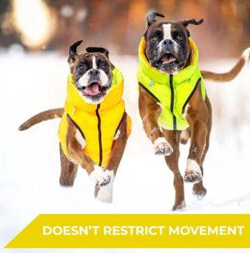 AiryVest Hondenjas Omkeerbaar M50 Lime-Yellow -50% OFF!!! beschikbaar voor biedingen