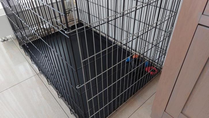 Grote hondenbench, Dieren en Toebehoren, Hondenhokken, Zo goed als nieuw, 65 tot 100 cm, 75 tot 110 cm, Ophalen