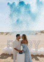 Gender reveal op maat, Hobby en Vrije tijd, Feestartikelen | Verhuur, Ophalen of Verzenden, Nieuw, Geboorte of Huwelijk