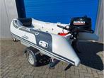 RIB bijboot MX280/0 met trailer, Watersport en Boten, Rubberboten, Zo goed als nieuw, Benzine, Minder dan 70 pk, Overige materialen