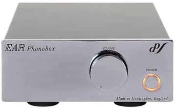 EAR PhonoBox Phono MM/MC Preamplifier Chrome beschikbaar voor biedingen