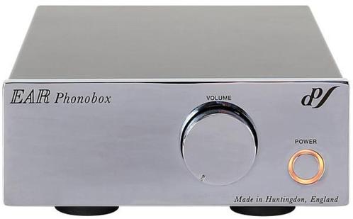 EAR PhonoBox Phono MM/MC Preamplifier Chrome, Audio, Tv en Foto, Stereo-sets, Nieuw, Overige merken, Ophalen of Verzenden