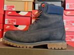 Timberland Premium 6 Boot Navy Nubuck - us 9 eur 42.5, Blauw, Boots, Nike, Ophalen of Verzenden