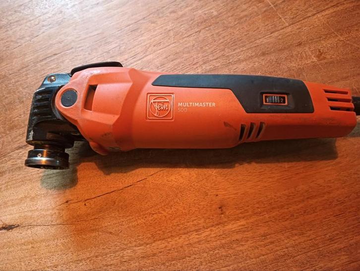 Te koop multimaster 500 fein  350watt, Doe-het-zelf en Verbouw, Gereedschap | Slijpmachines, Zo goed als nieuw, Werkbankslijpmachine