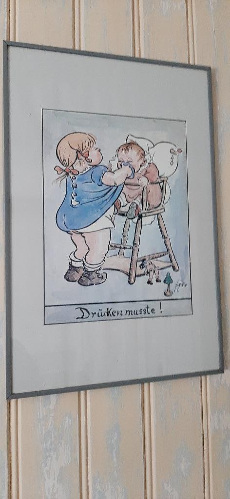 1 schilderij met leuke poster , en lijst met daimond panting, Huis en Inrichting, Woonaccessoires | Schilderijen, Tekeningen en Foto's