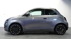 Fiat 500C La Prima 42 kWh NAVI KLEUR + CABRIODAK ELEKTRISCH, Gebruikt, 4 stoelen, Zilver of Grijs, 313 km