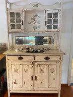 Vintage thee (buffet) kast, Ophalen, Gebruikt, 100 tot 150 cm, Vintage