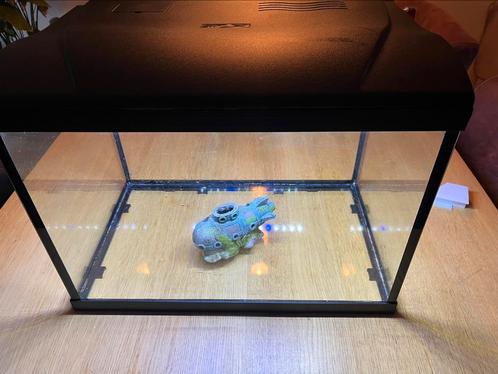Complete aquarium set, Dieren en Toebehoren, Vissen | Aquaria en Toebehoren, Zo goed als nieuw, Leeg aquarium, Ophalen