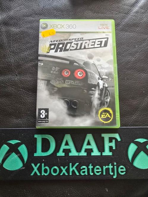 Need for speed prostreet - xbox 360, Spelcomputers en Games, Games | Xbox 360, Zo goed als nieuw, Racen en Vliegen, 1 speler, Vanaf 3 jaar