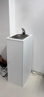 Mobiele wasbak met sensor, Ophalen of Verzenden, Zo goed als nieuw, Wastafel