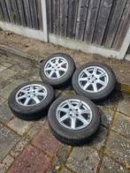 15" velgen 4x100 + Michelin winterbanden 5mm Fiat Punto, Auto-onderdelen, Banden en Velgen, Ophalen, Gebruikt, 15 inch, Banden en Velgen