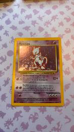 Mewtwo 10/102 Holo NL Base Set, Ophalen of Verzenden, Zo goed als nieuw, Losse kaart