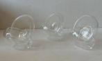 Dubbelwandige glazen eierdopjes of voor amuse hapje etc., Glas of Glazen, Ophalen of Verzenden, Overige stijlen, Glas