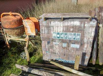 metselstenen, incl cement en voegmortel voor 5,5m² beschikbaar voor biedingen
