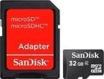 SANDISK MICRO SDHC 32 GB (SD-Kaart) *Nieuw*, Audio, Tv en Foto, Fotografie | Geheugenkaarten, MicroSDHC, 32 GB, Ophalen of Verzenden