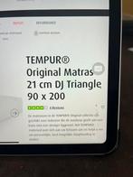 Tempur marrassen 90-200, Ophalen, 90 cm, Eenpersoons, Zo goed als nieuw