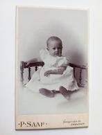 CDV Zaandam Kind Baby, Gebruikt, Foto, Ophalen of Verzenden, Voor 1940