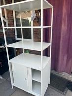 Ikea Witte Metalen kast met Schuifdeuren, Huis en Inrichting, Kasten | Boekenkasten, Zo goed als nieuw, Metaal, 150 tot 200 cm