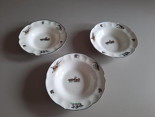 Brookshire Johnson Brothers jacht servies eend vogel fazant, Huis en Inrichting, Keuken | Servies, Gebruikt, Bord(en), Overige stijlen