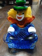 Murano clown asbak, puntgaaf, Ophalen of Verzenden