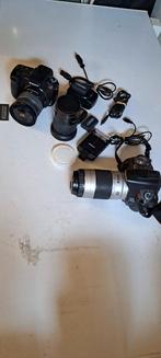 Sony A 330 en A 350 cameras te koop, Ophalen, Gebruikt, Spiegelreflex, 10 Megapixel