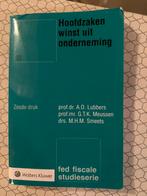 Hoofdzaken winst uit onderneming - Lubbers e.a., Ophalen of Verzenden, Zo goed als nieuw, Accountancy en Administratie