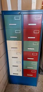 Ladekast metaal, Huis en Inrichting, Kasten | Ladekasten, Ophalen, Gebruikt, 5 laden of meer, 50 tot 100 cm