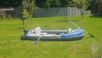 Fluistermotor en rubberboot incl accu, Watersport en Boten, Ophalen, Gebruikt
