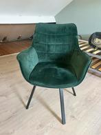 Eetkamerstoel groen., Huis en Inrichting, Stoelen, Ophalen, Gebruikt, Overige kleuren, Eén